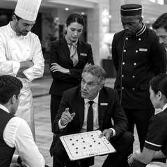 Sem estratégia, equipes dependem de talentos individuais, improviso e tentativa e erro. Na hotelaria, resultados consistentes exigem leitura do cenário, diretrizes competitivas claras e planos de ação continuamente monitorados.